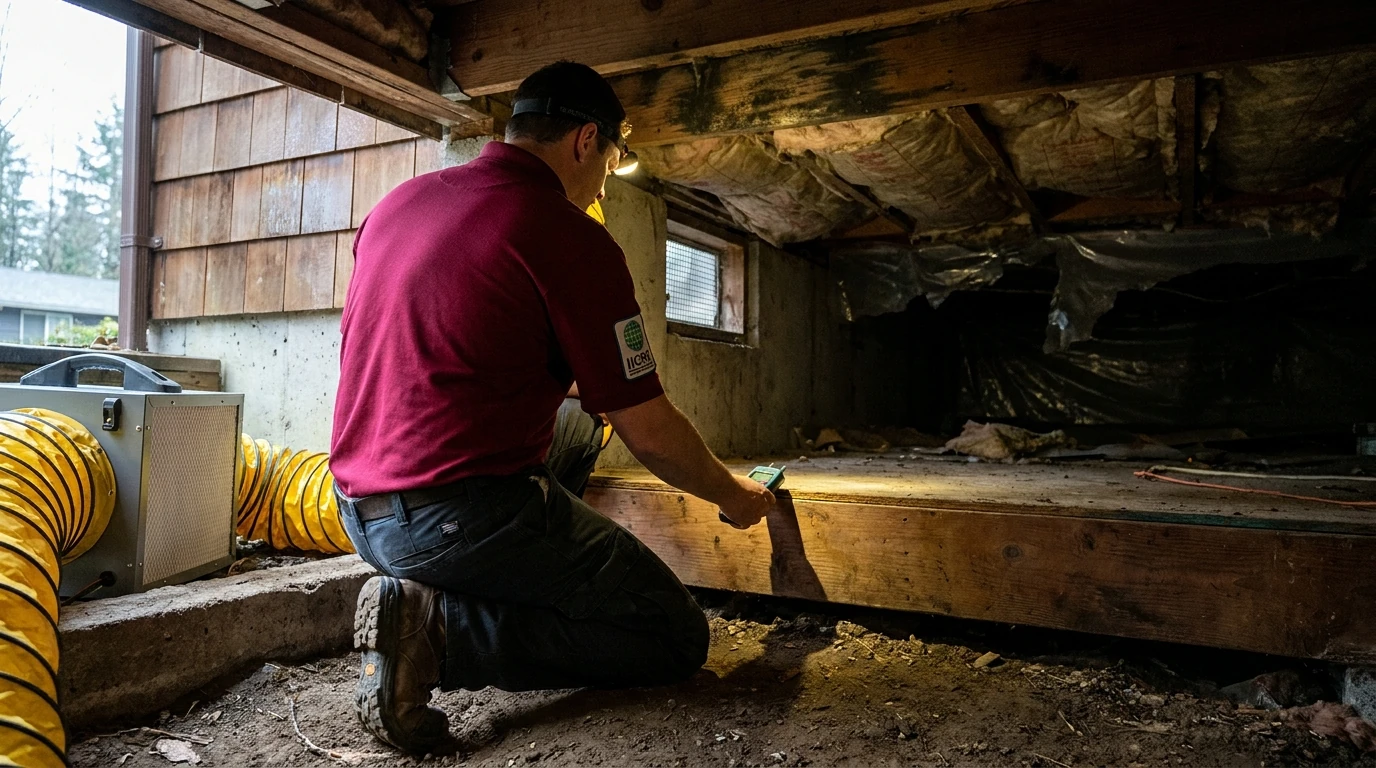Crawl Space Mold Removal in Federal Way: Why Puget Sound Homes Are Prone to It