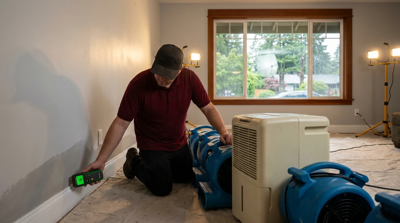 Who do I call first, a plumber or a restoration company: burst pipe in Federal Way who to call first